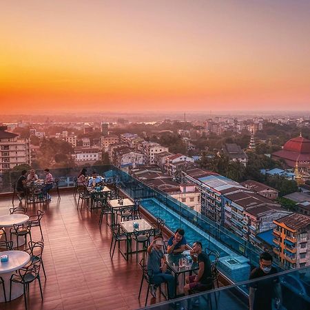 Hotel Sanchaung Rangún Exteriér fotografie