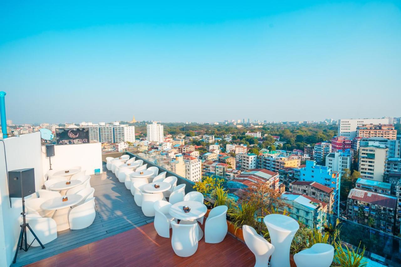 Hotel Sanchaung Rangún Exteriér fotografie