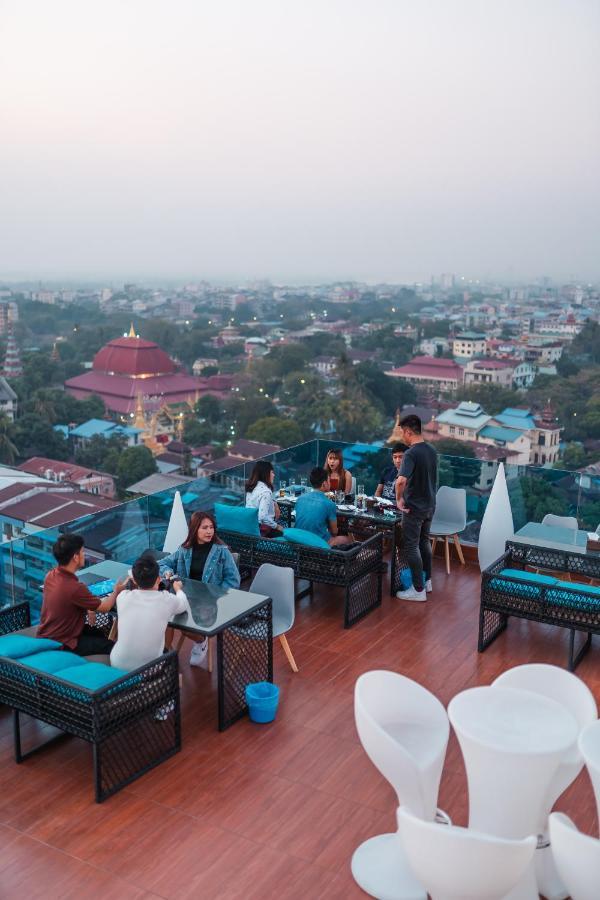 Hotel Sanchaung Rangún Exteriér fotografie