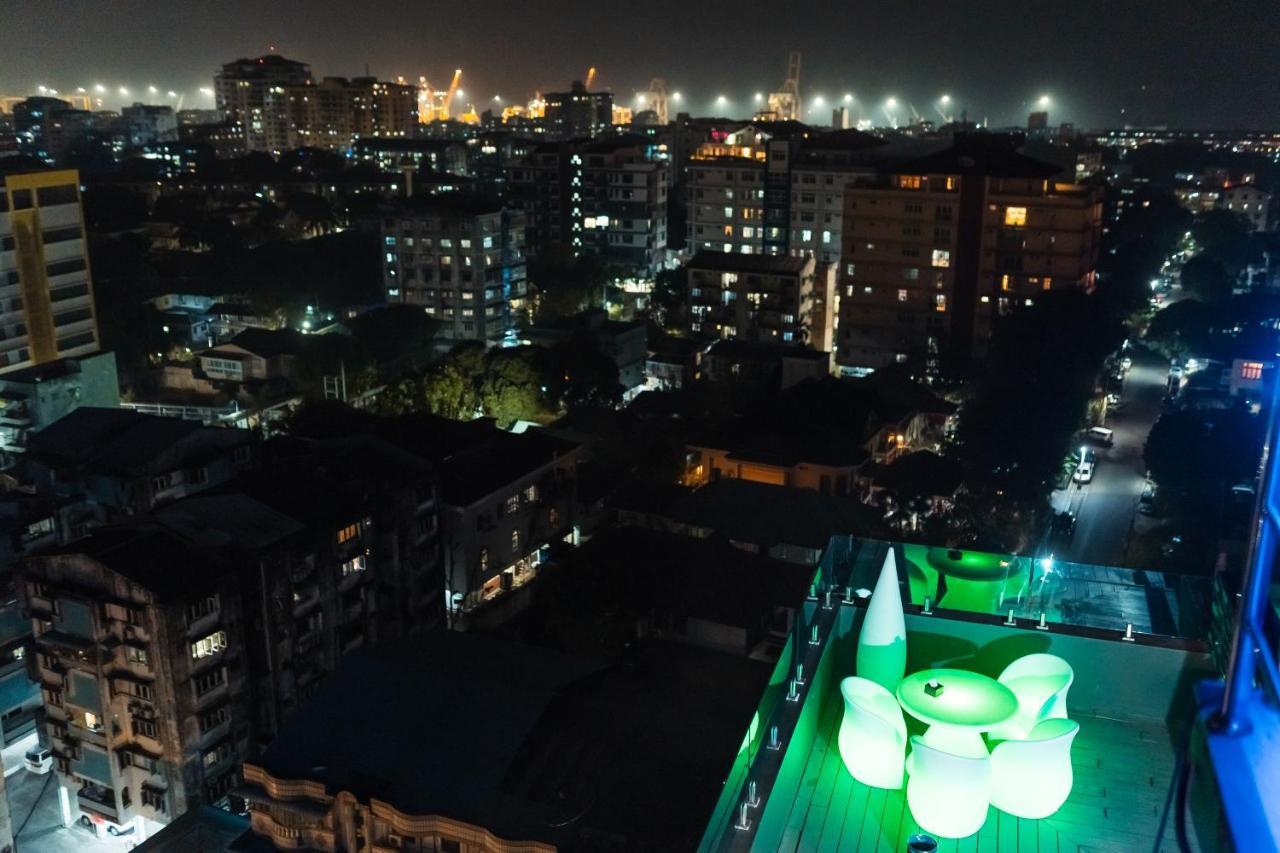Hotel Sanchaung Rangún Exteriér fotografie