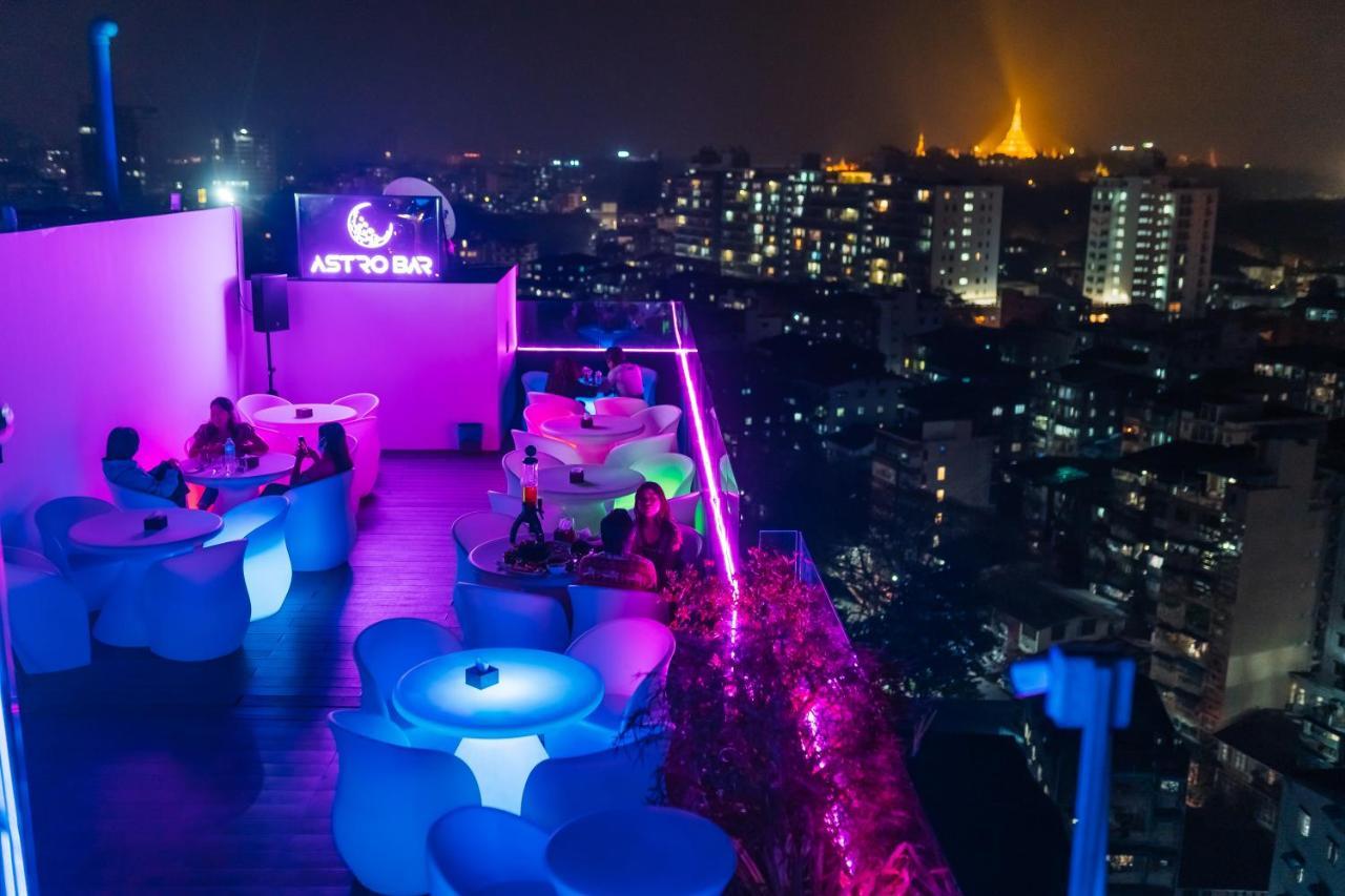 Hotel Sanchaung Rangún Exteriér fotografie