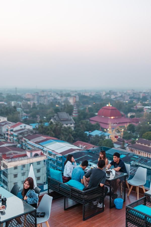 Hotel Sanchaung Rangún Exteriér fotografie