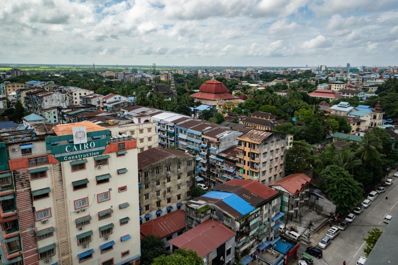 Hotel Sanchaung Rangún Exteriér fotografie